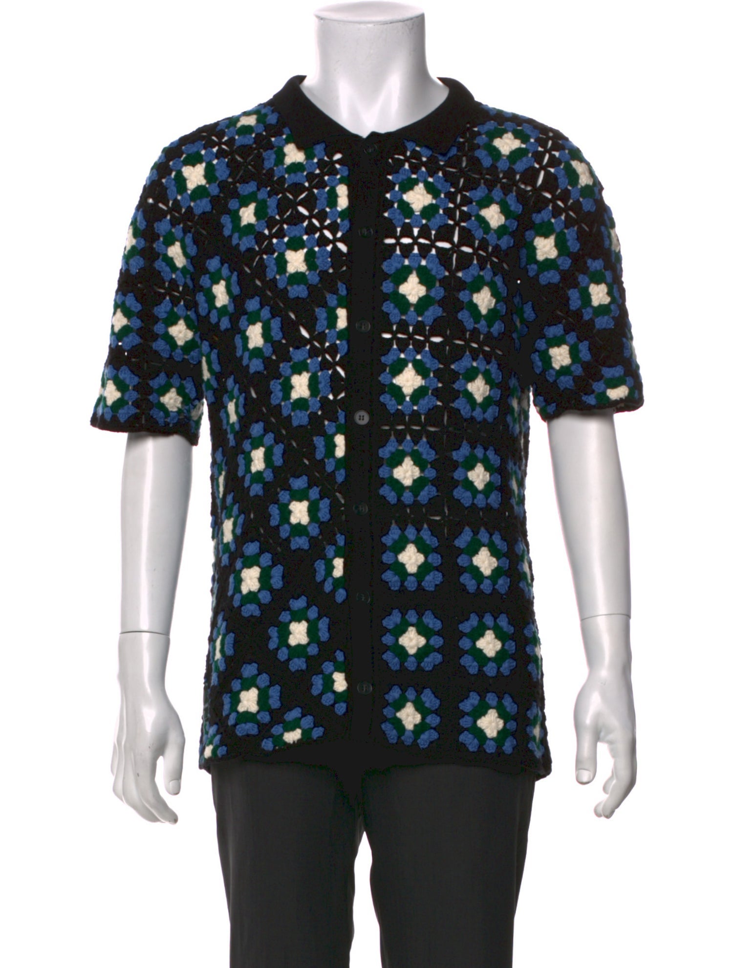 Percival Patterned Short Sleeve Shirt