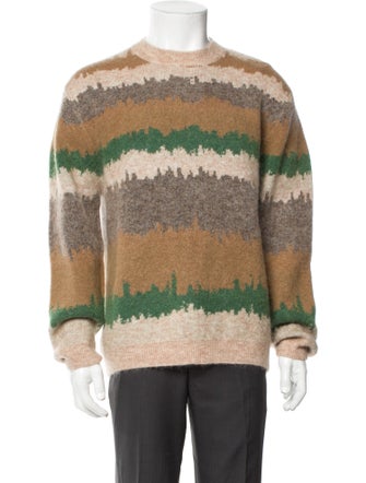 Percival Printed Crew Neck Pullover