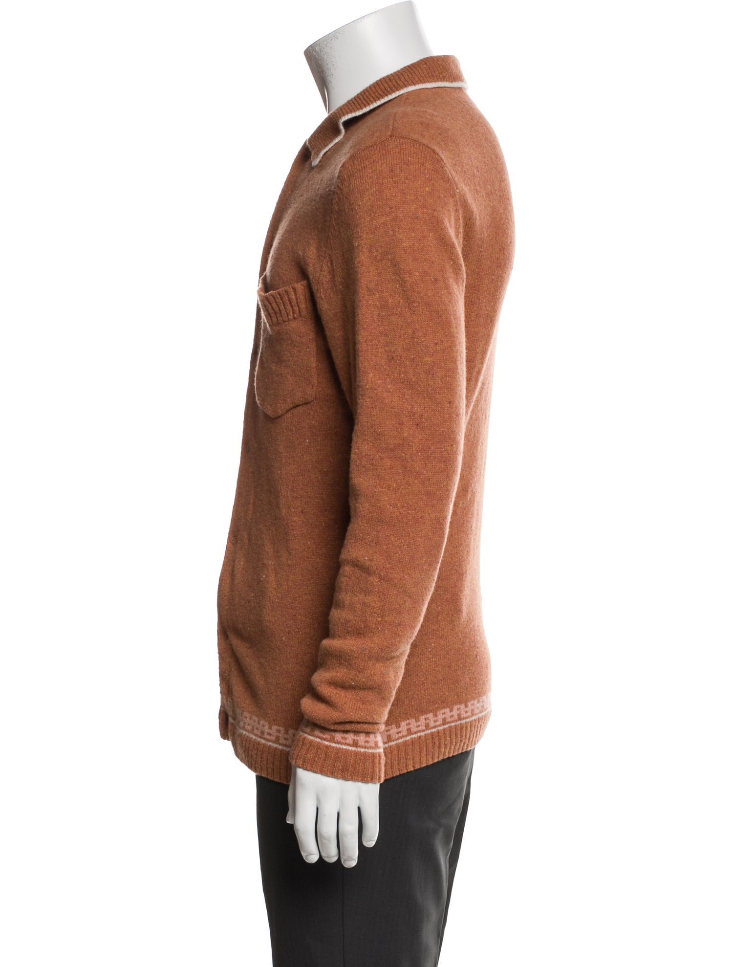 Percival Wool Collar Cardigan