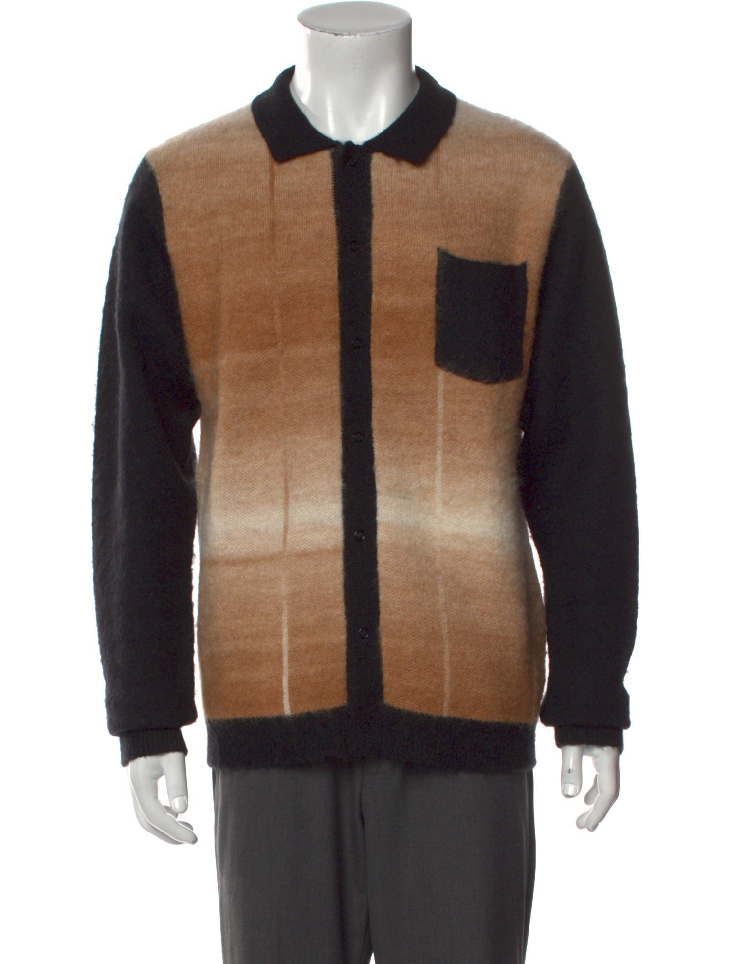 Percival Printed Collar Cardigan