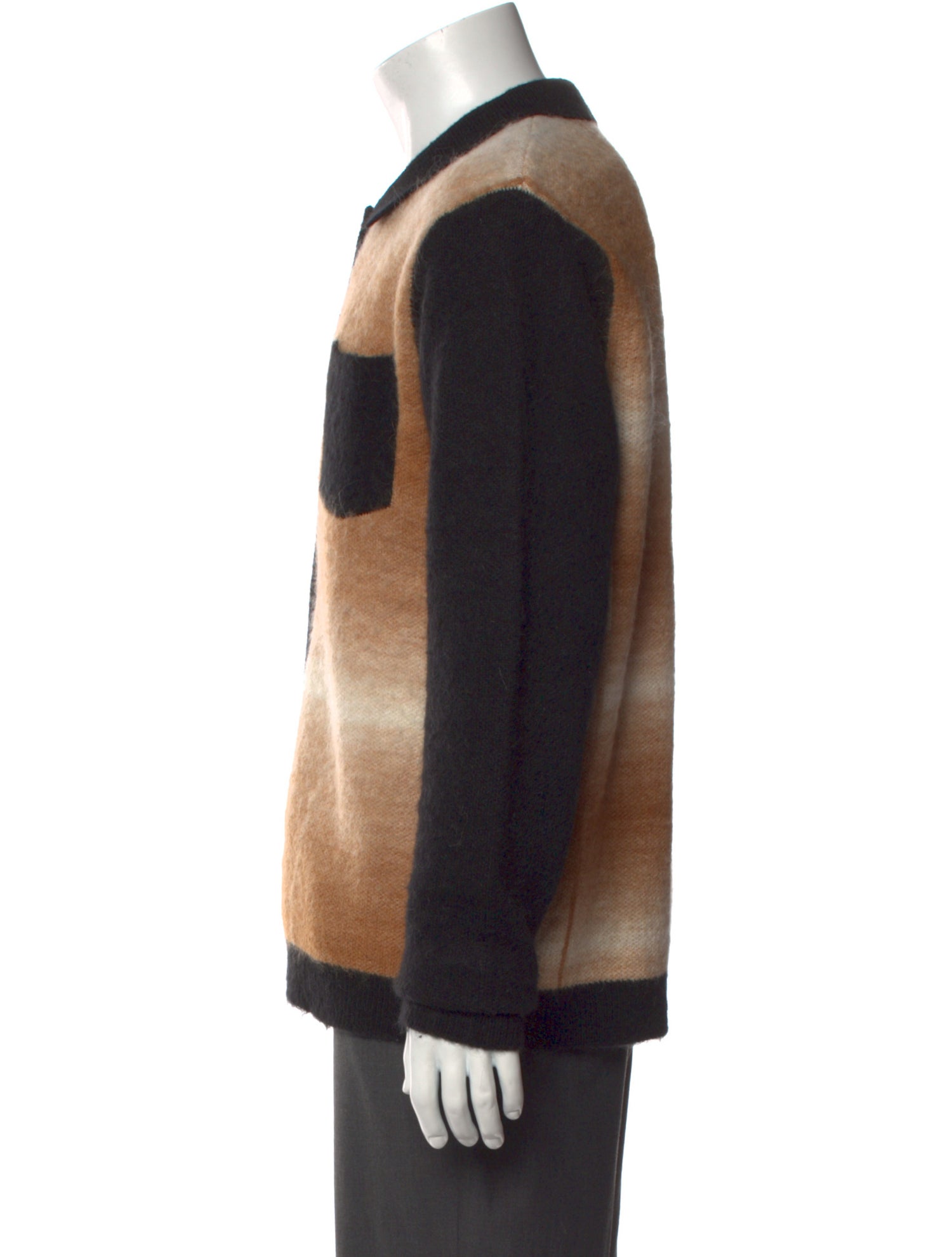 Percival Printed Collar Cardigan