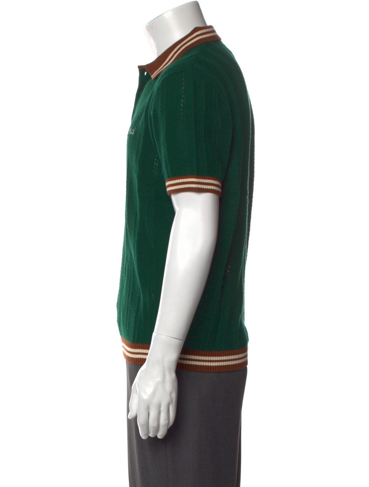 Percival Colorblock Pattern Short Sleeve Shirt