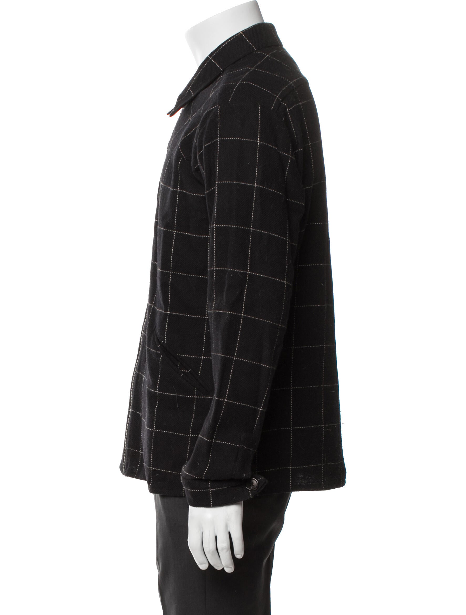 Percival Plaid Print Utility Jacket