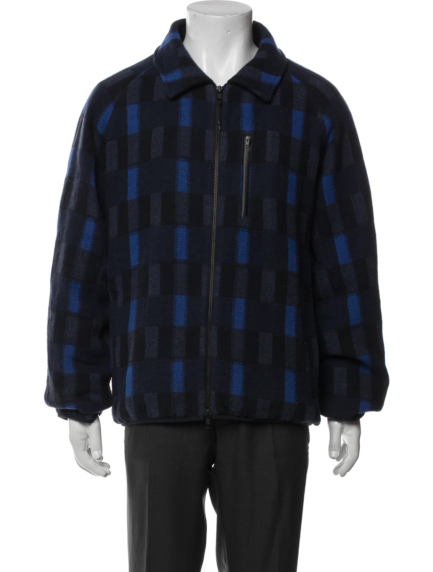 Percival Colorblock Pattern Jacket