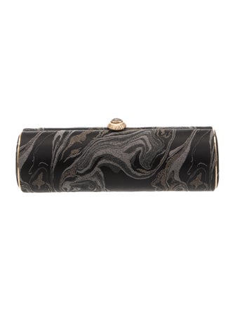 AMANDA PEARL Amanda Pearl Satin Clutch