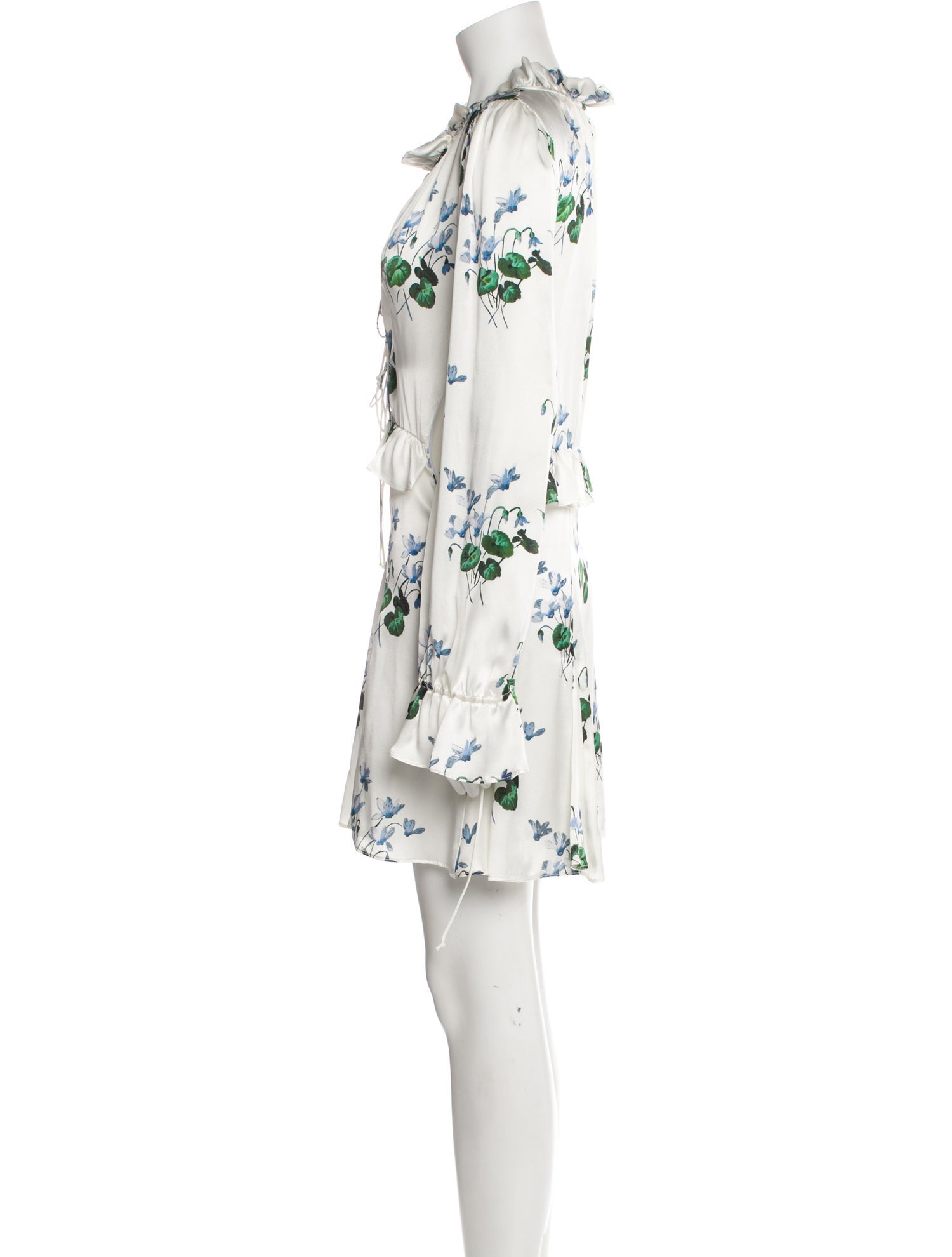 Les Rêveries Silk Mini Dress