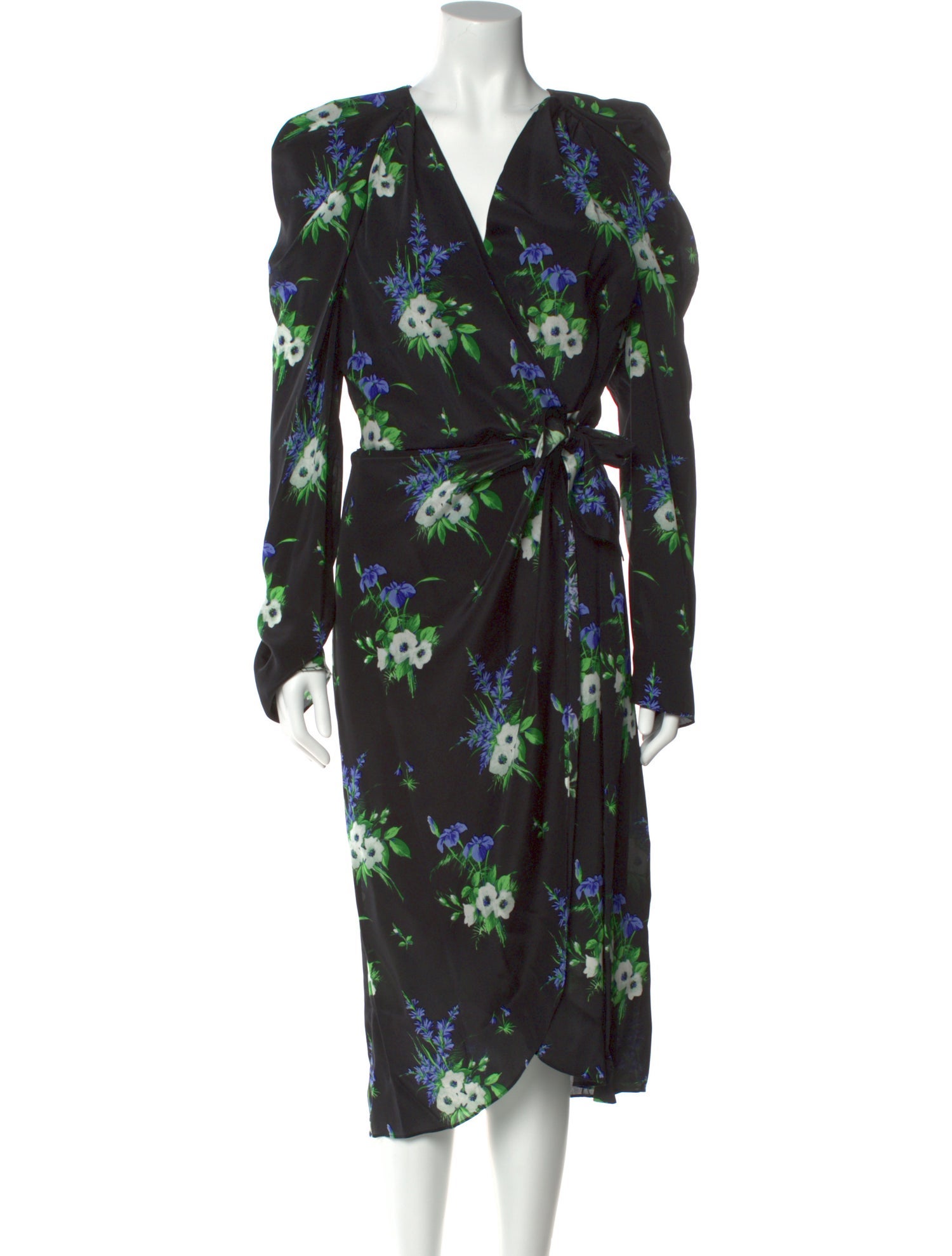 Les Rêveries Silk Midi Length Dress