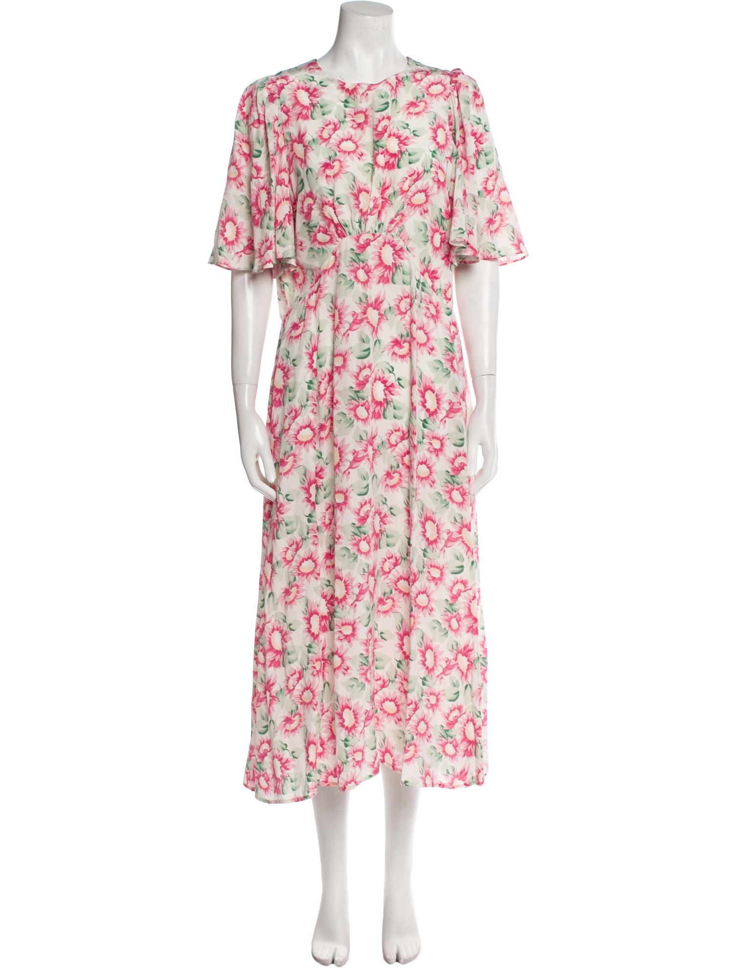 Les Rêveries Silk Long Dress