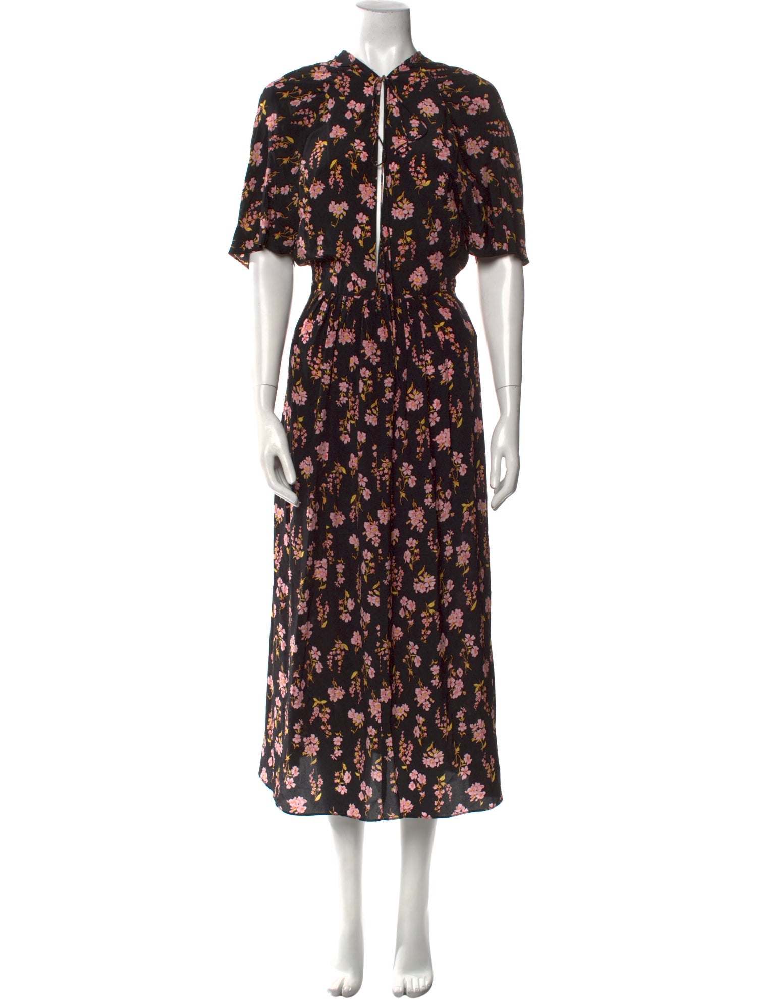 Les Rêveries Silk Long Dress