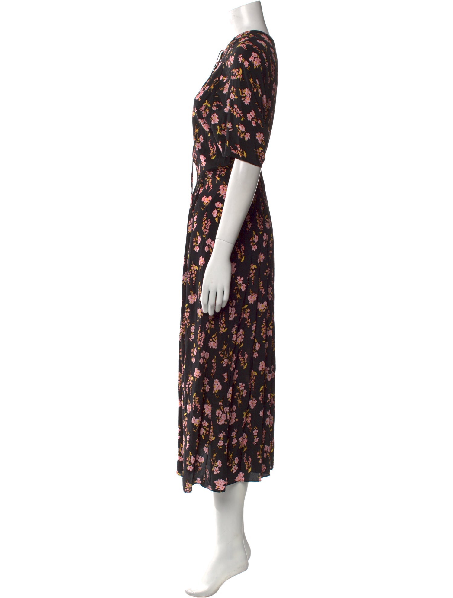 Les Rêveries Silk Long Dress
