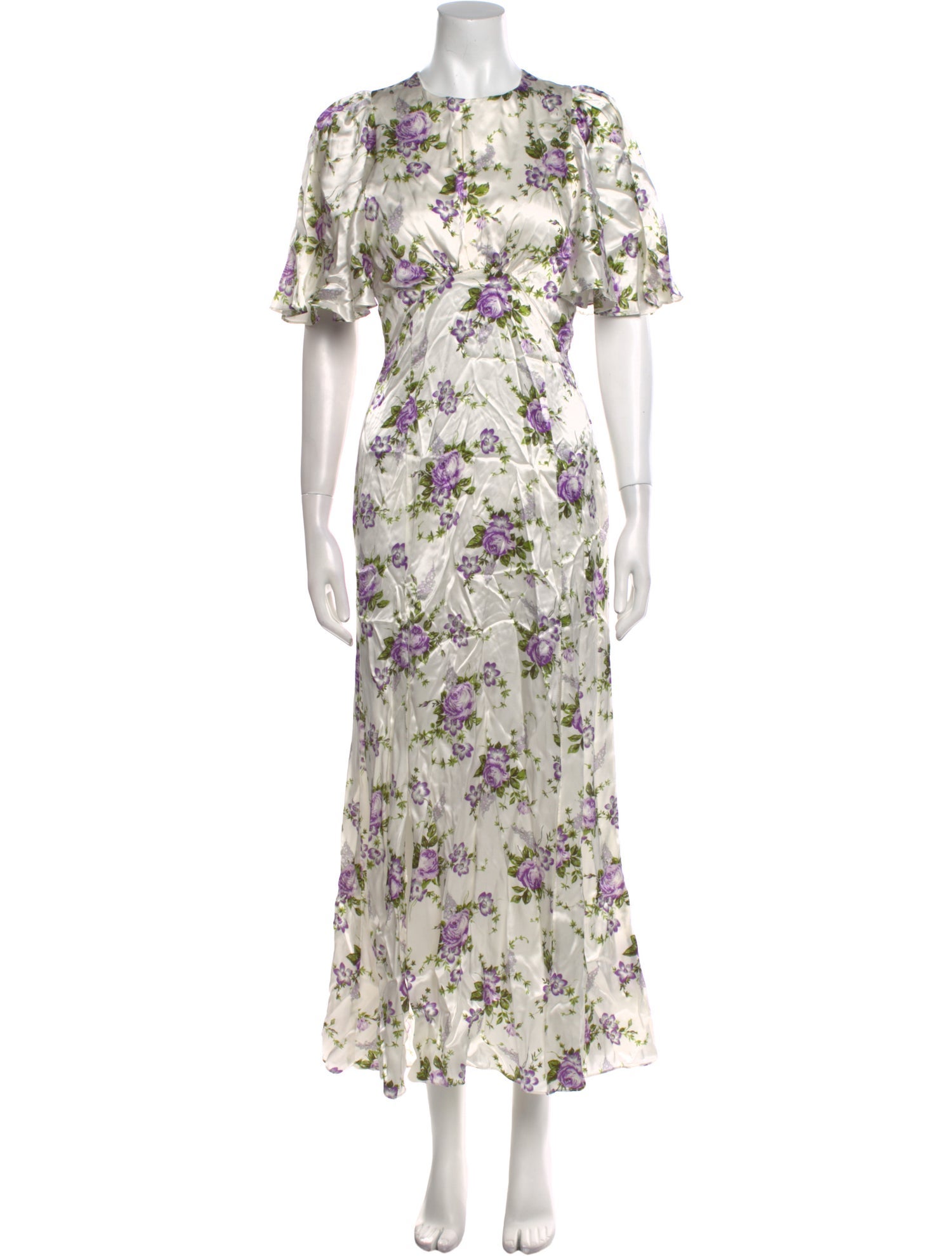 Les Rêveries Silk Long Dress