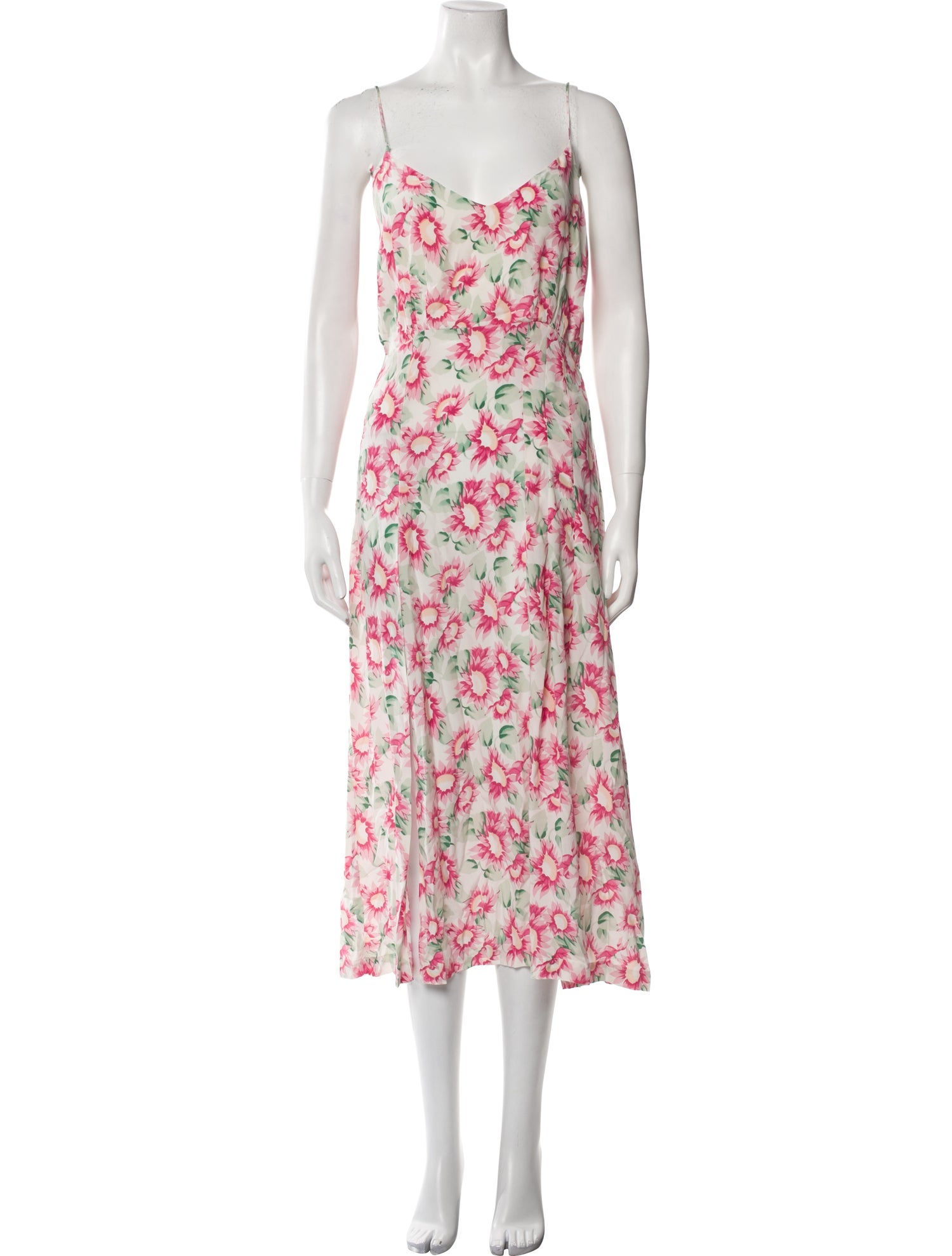 Les Rêveries Silk Long Dress