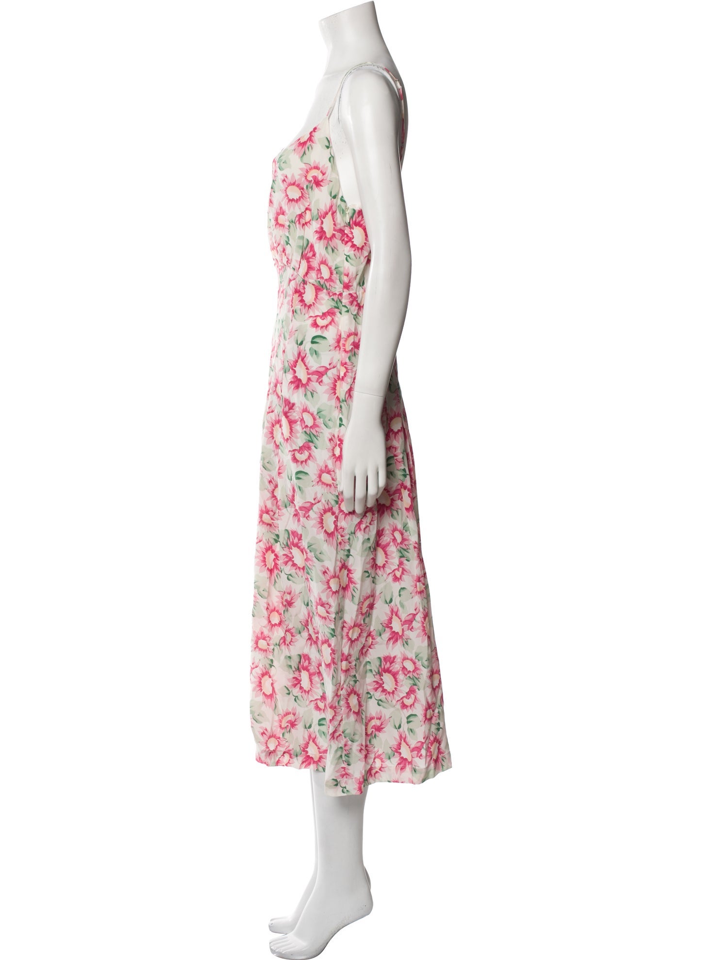 Les Rêveries Silk Long Dress