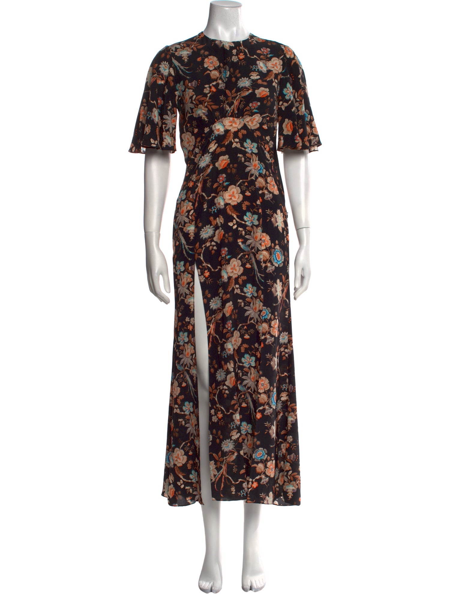 Les Rêveries Silk Long Dress