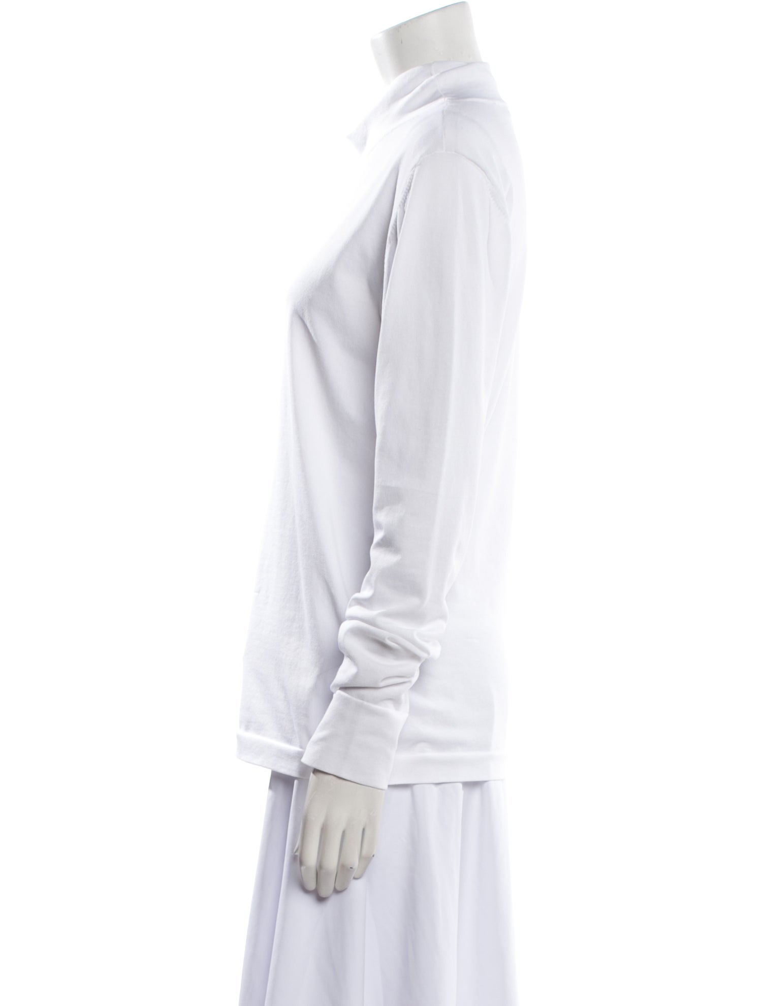 Les Rêveries Mock Neck Long Sleeve Sweatshirt