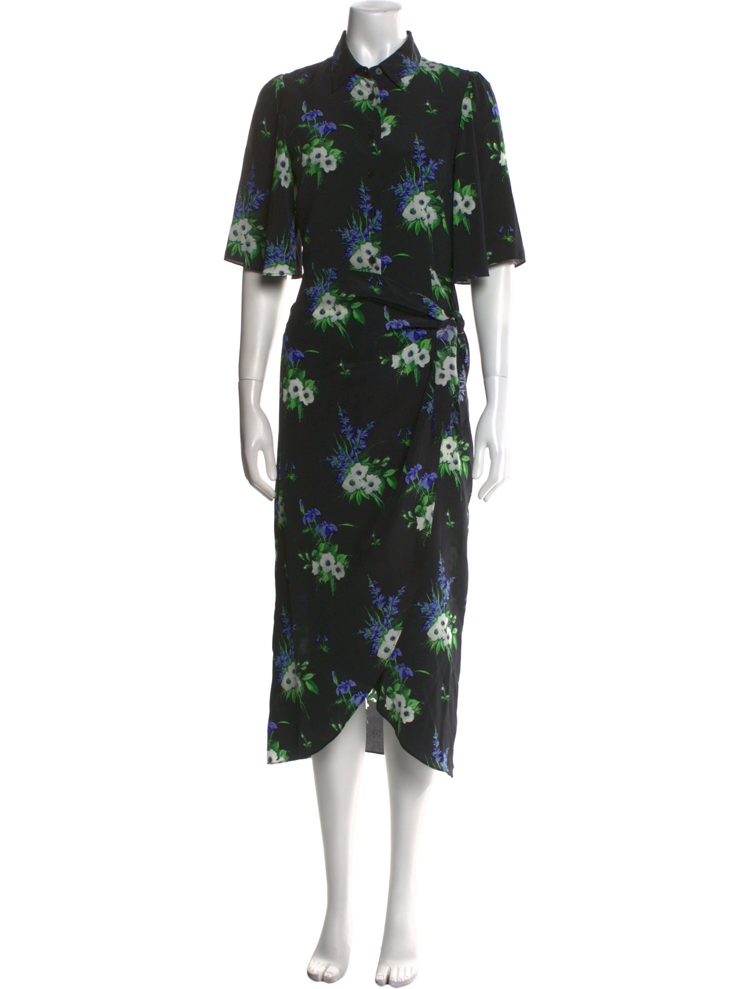 Les Rêveries Silk Long Dress