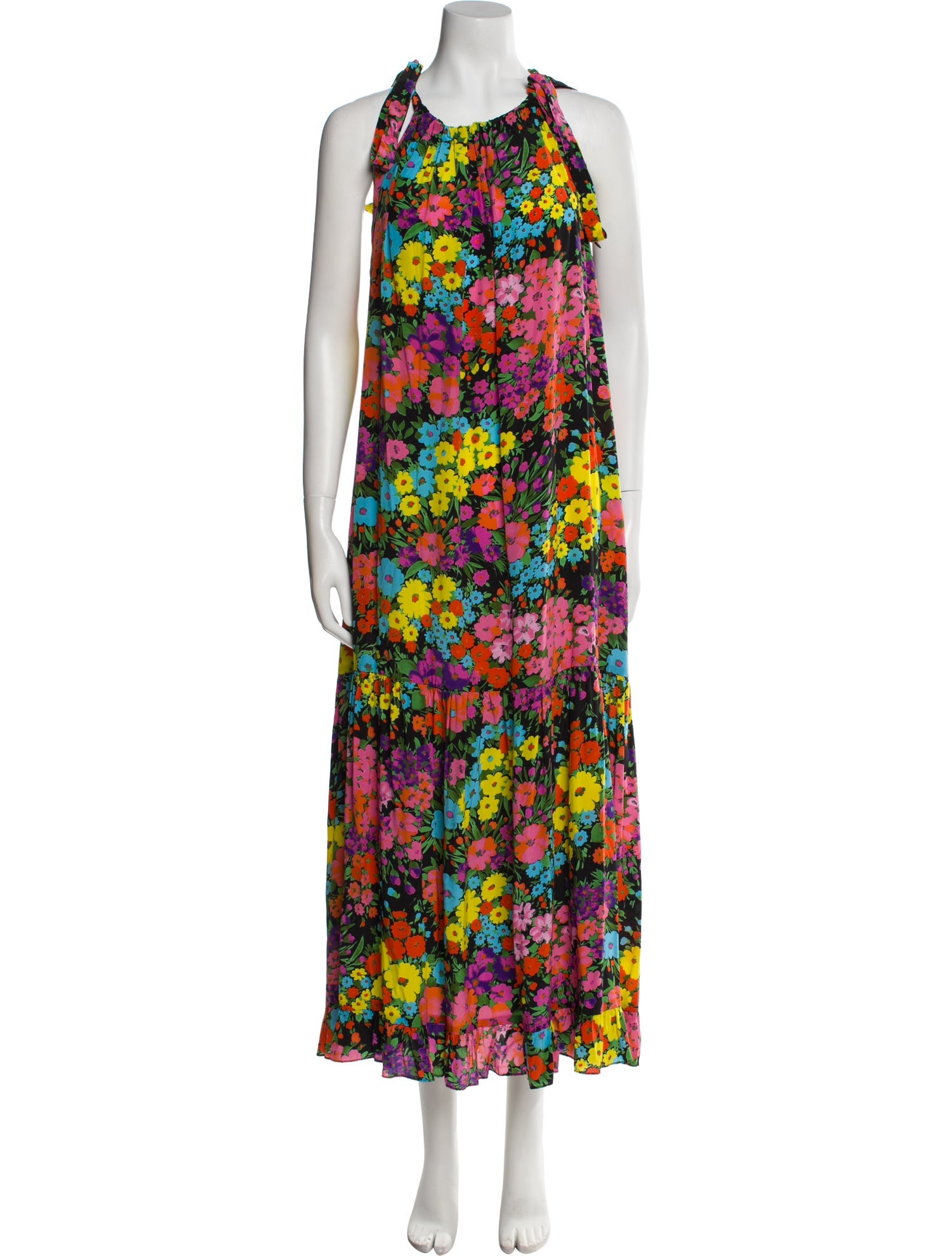 Les Rêveries Silk Long Dress