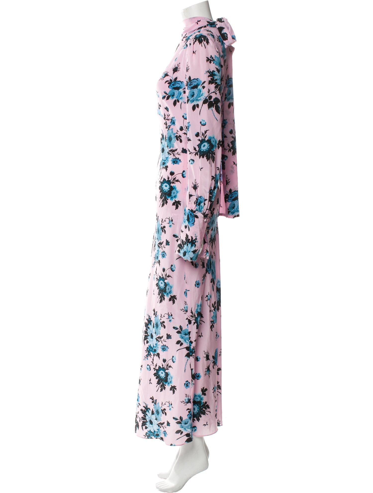 Les Rêveries Silk Long Dress
