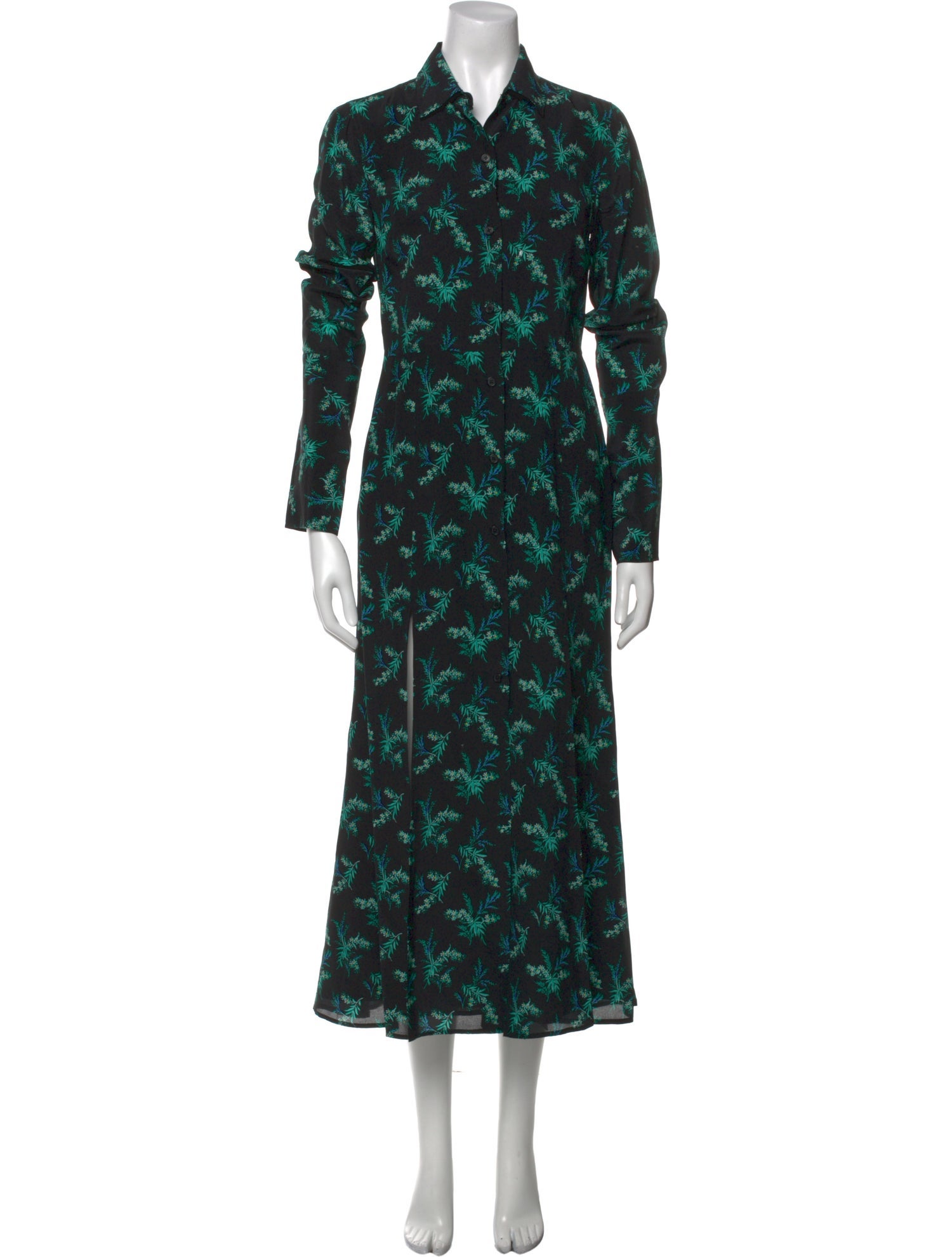 Les Rêveries Silk Long Dress