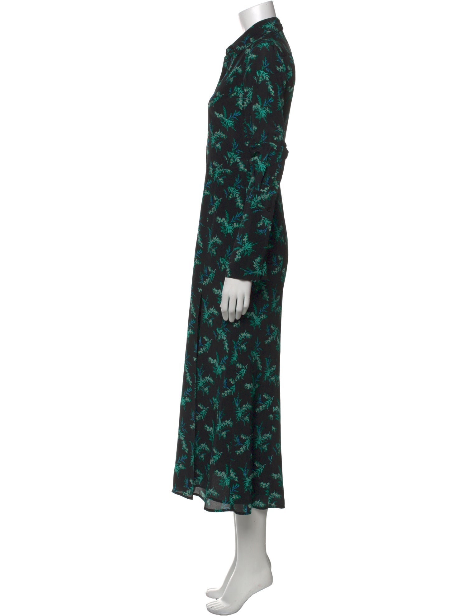 Les Rêveries Silk Long Dress