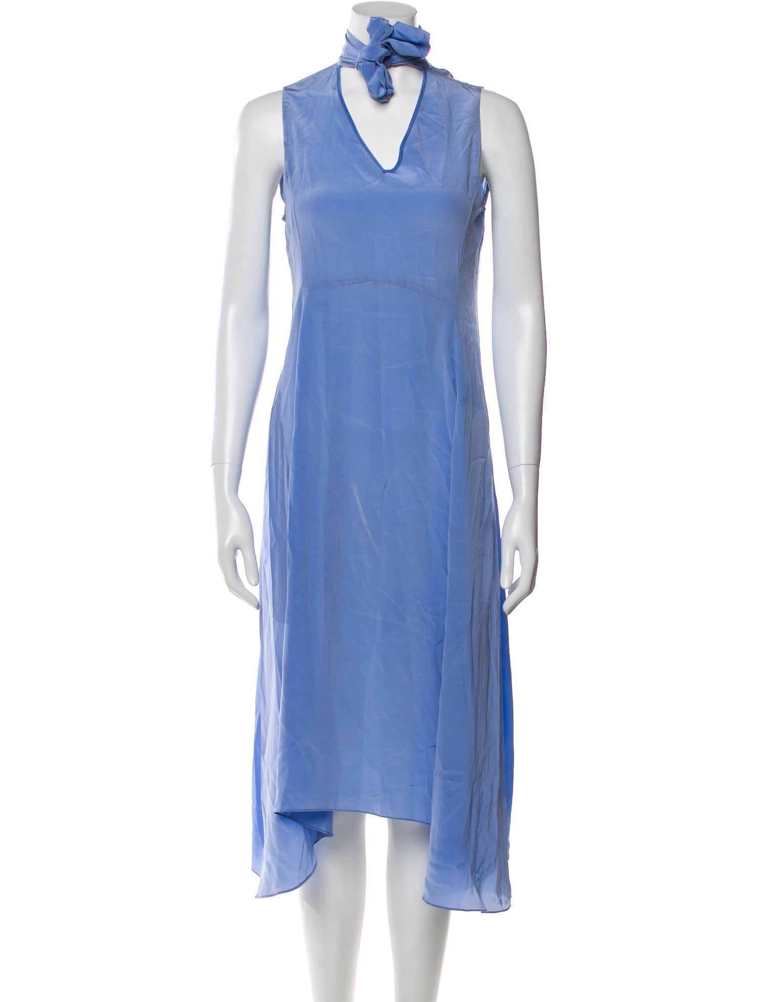 Les Rêveries Silk Knee-Length Dress