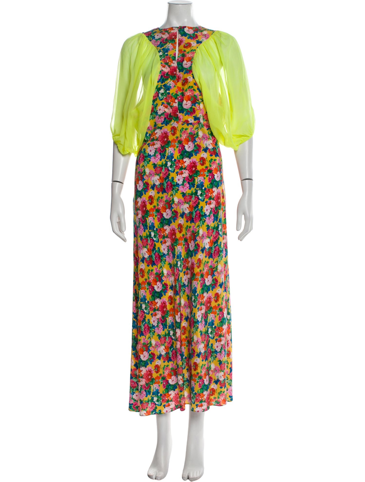 Les Rêveries Silk Long Dress