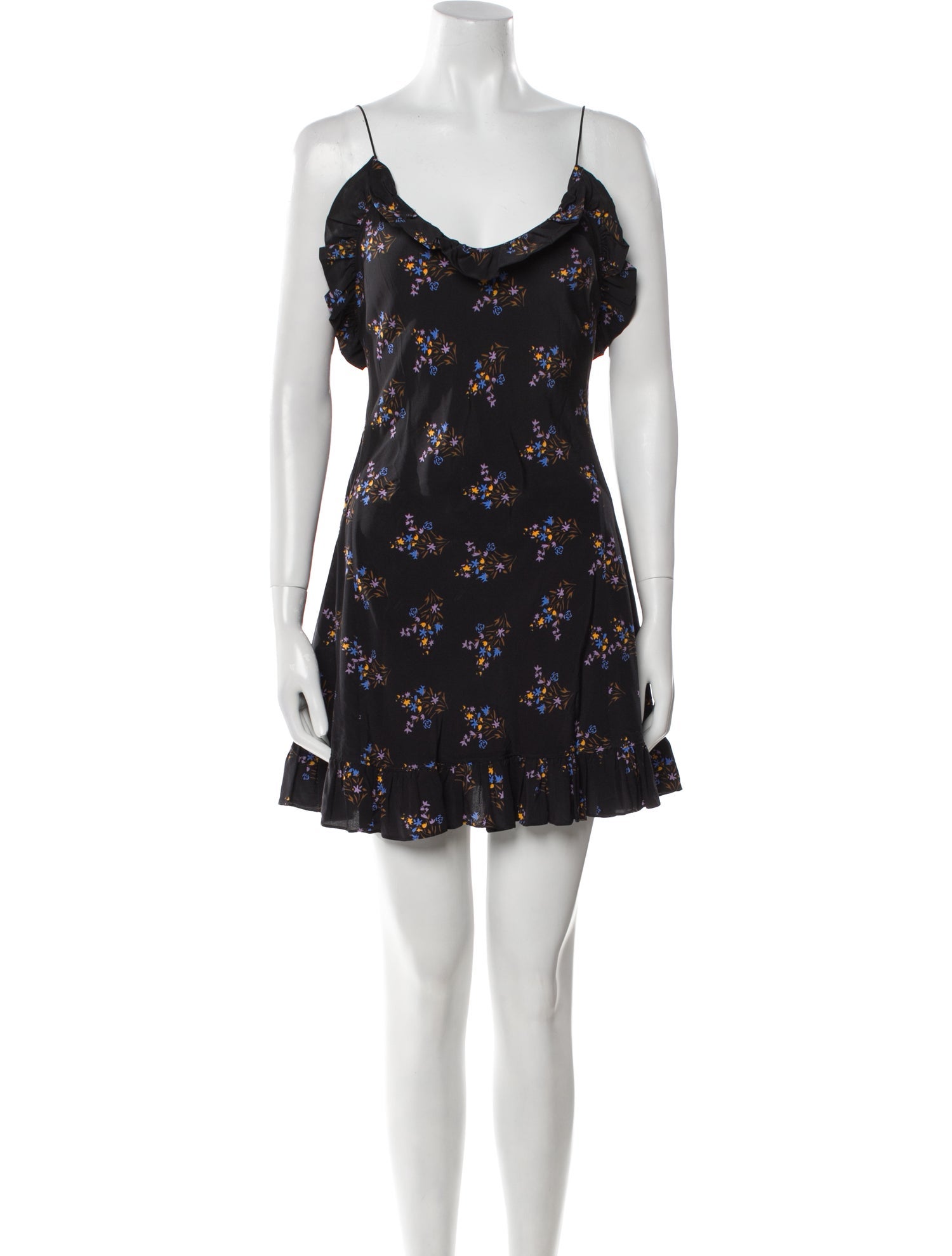 Les Rêveries Silk Mini Dress