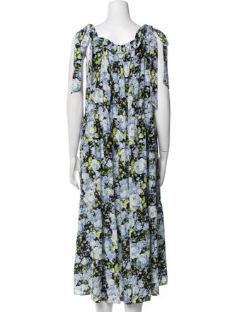 Les Rêveries Silk Long Dress