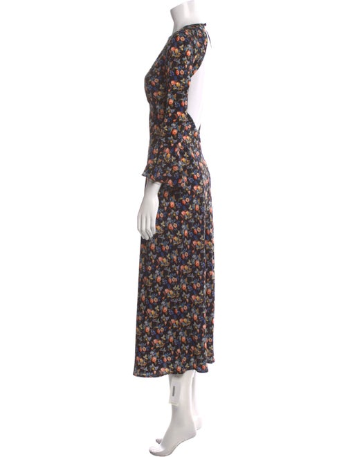 Les Rêveries Silk Long Dress