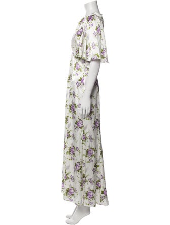 Les Rêveries Silk Long Dress