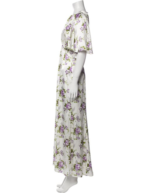 Les Rêveries Silk Long Dress