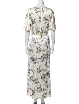 Les Rêveries Silk Long Dress