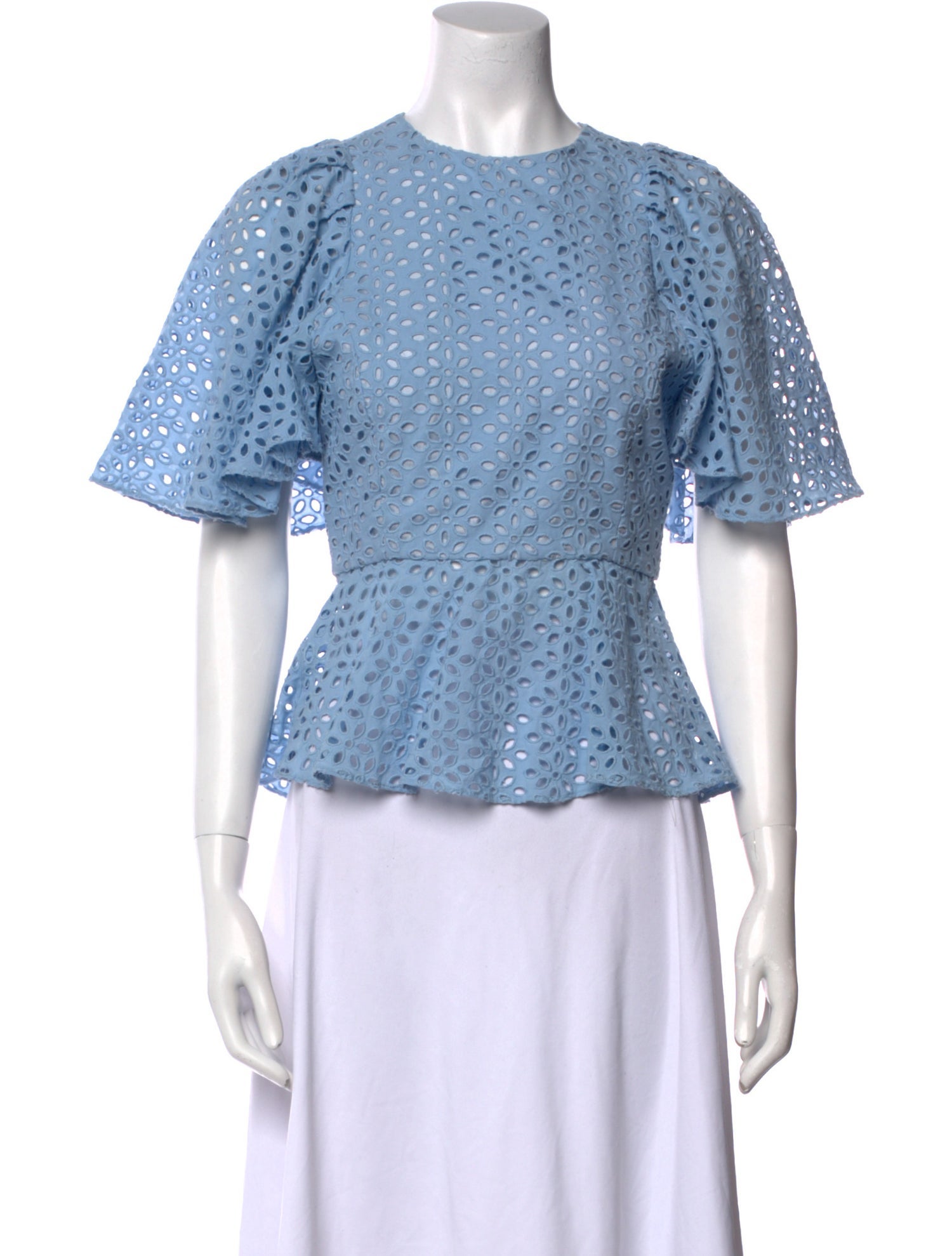 Les Rêveries Crew Neck Short Sleeve Top