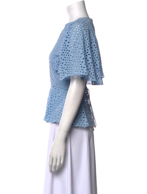 Les Rêveries Crew Neck Short Sleeve Top