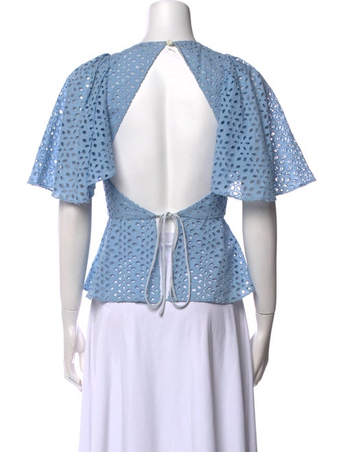 Les Rêveries Crew Neck Short Sleeve Top