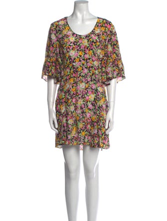 Les Rêveries Silk Mini Dress