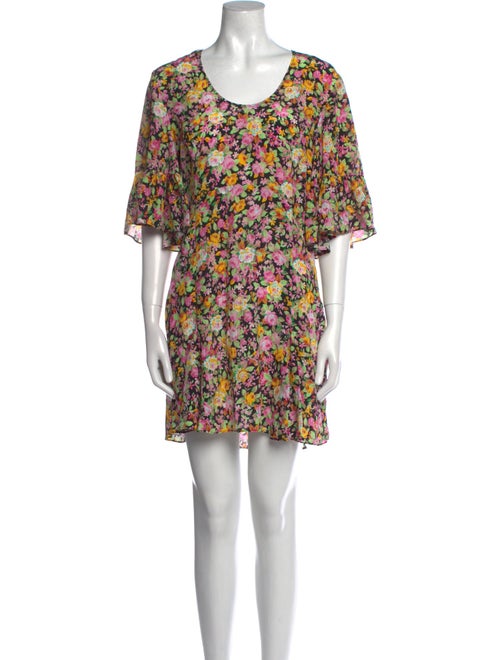 Les Rêveries Silk Mini Dress