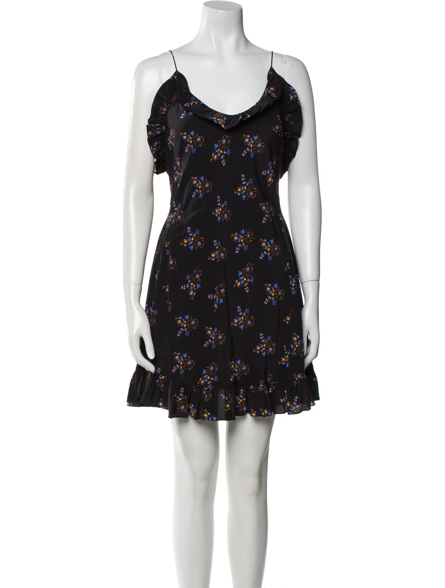 Les Rêveries Silk Mini Dress