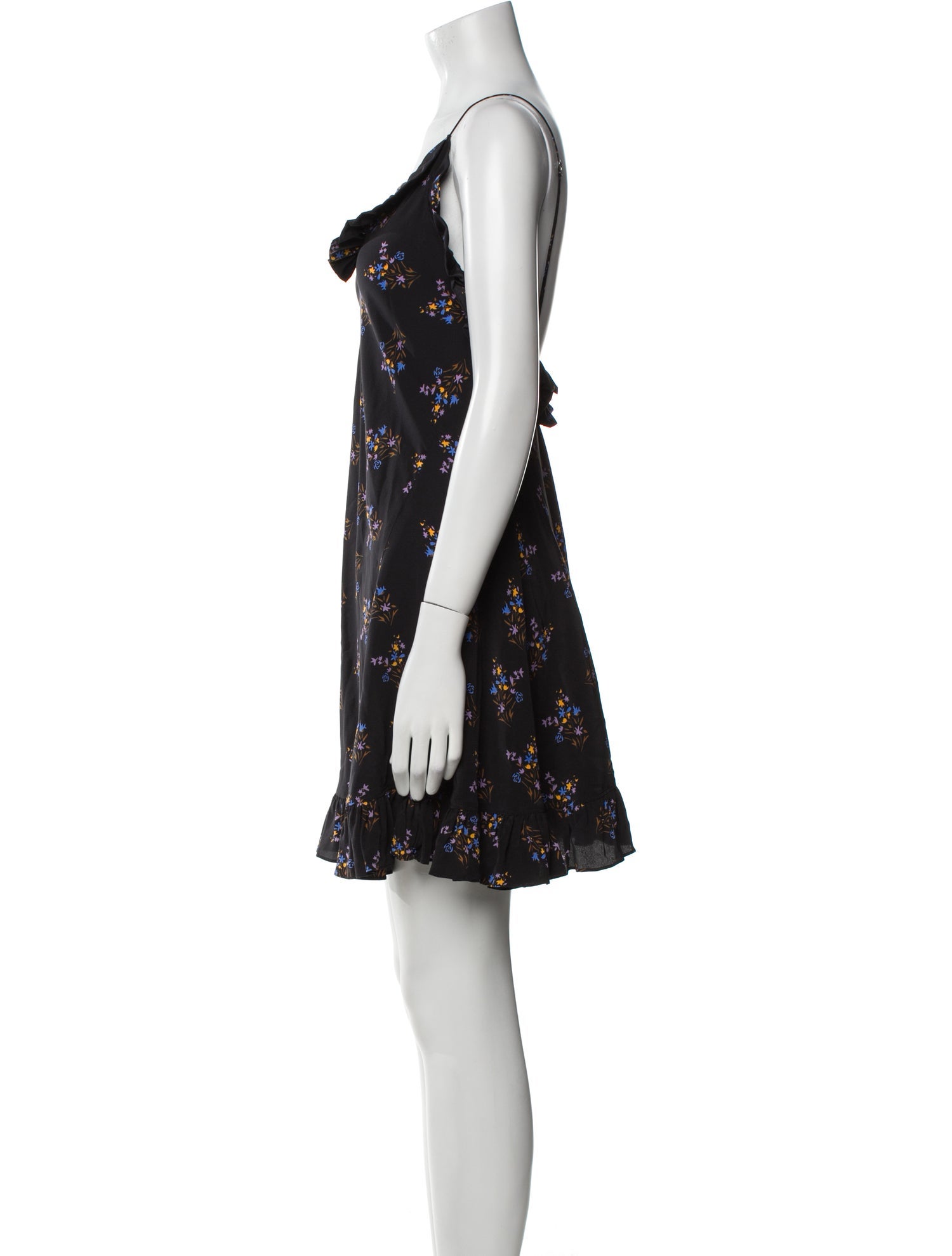 Les Rêveries Silk Mini Dress