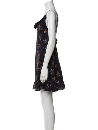 Les Rêveries Silk Mini Dress