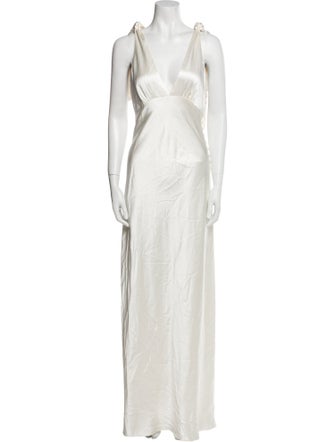 Les Rêveries Silk Long Dress