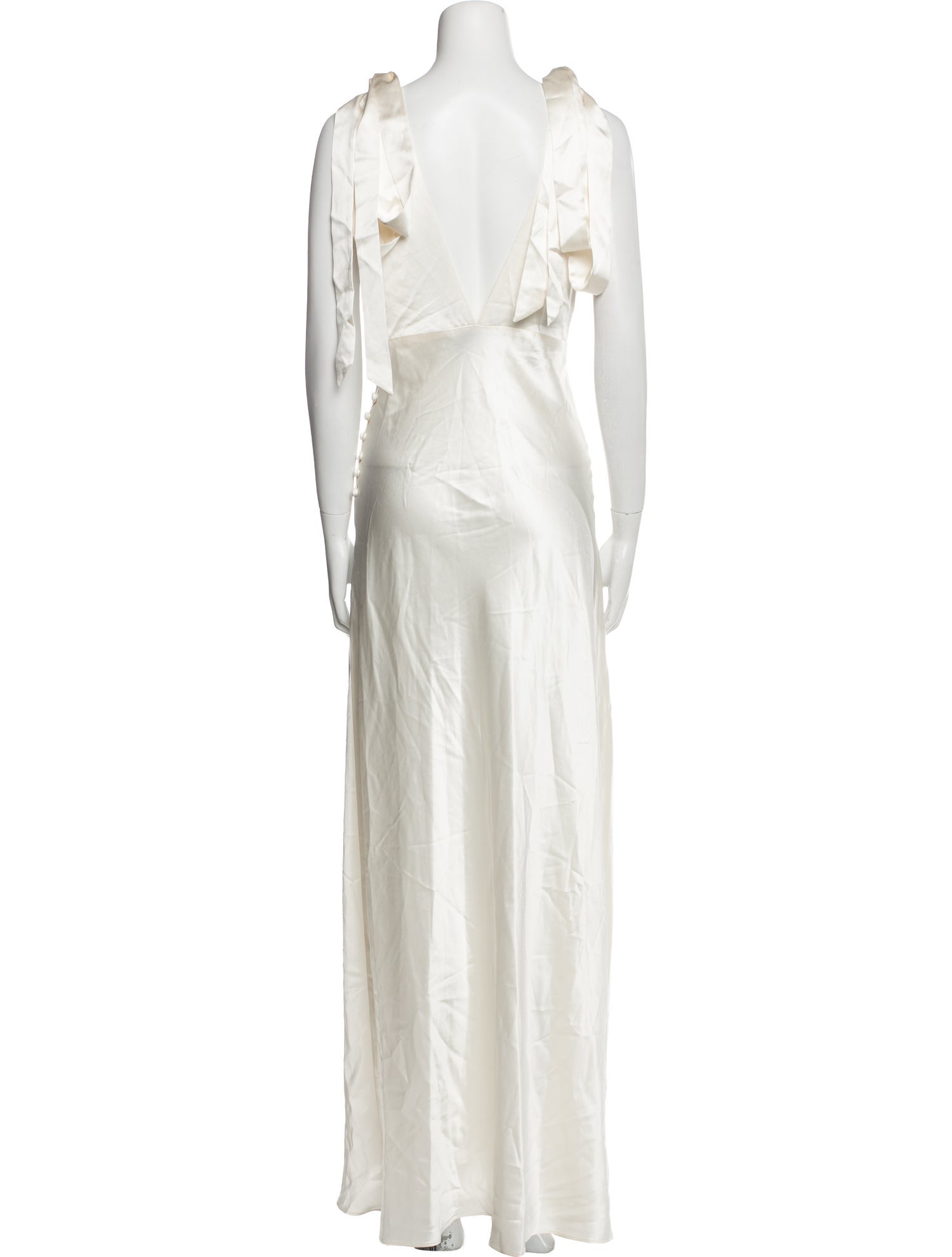 Les Rêveries Silk Long Dress