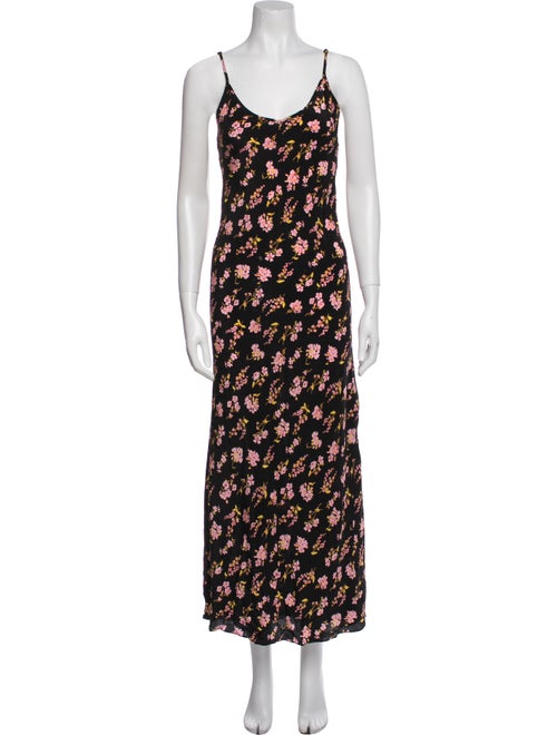 Les Rêveries Silk Floral Print Dress Set