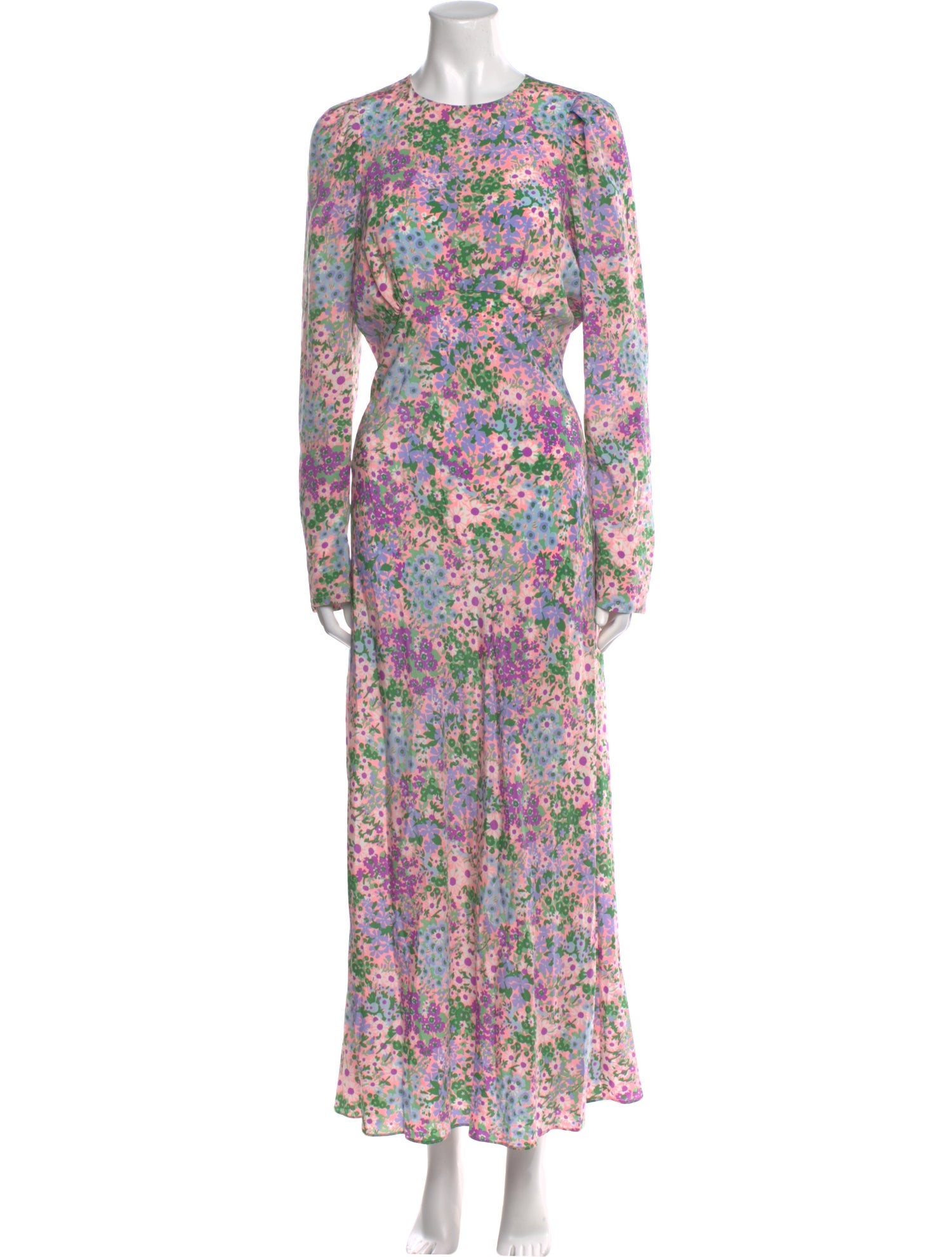 Les Rêveries Silk Long Dress