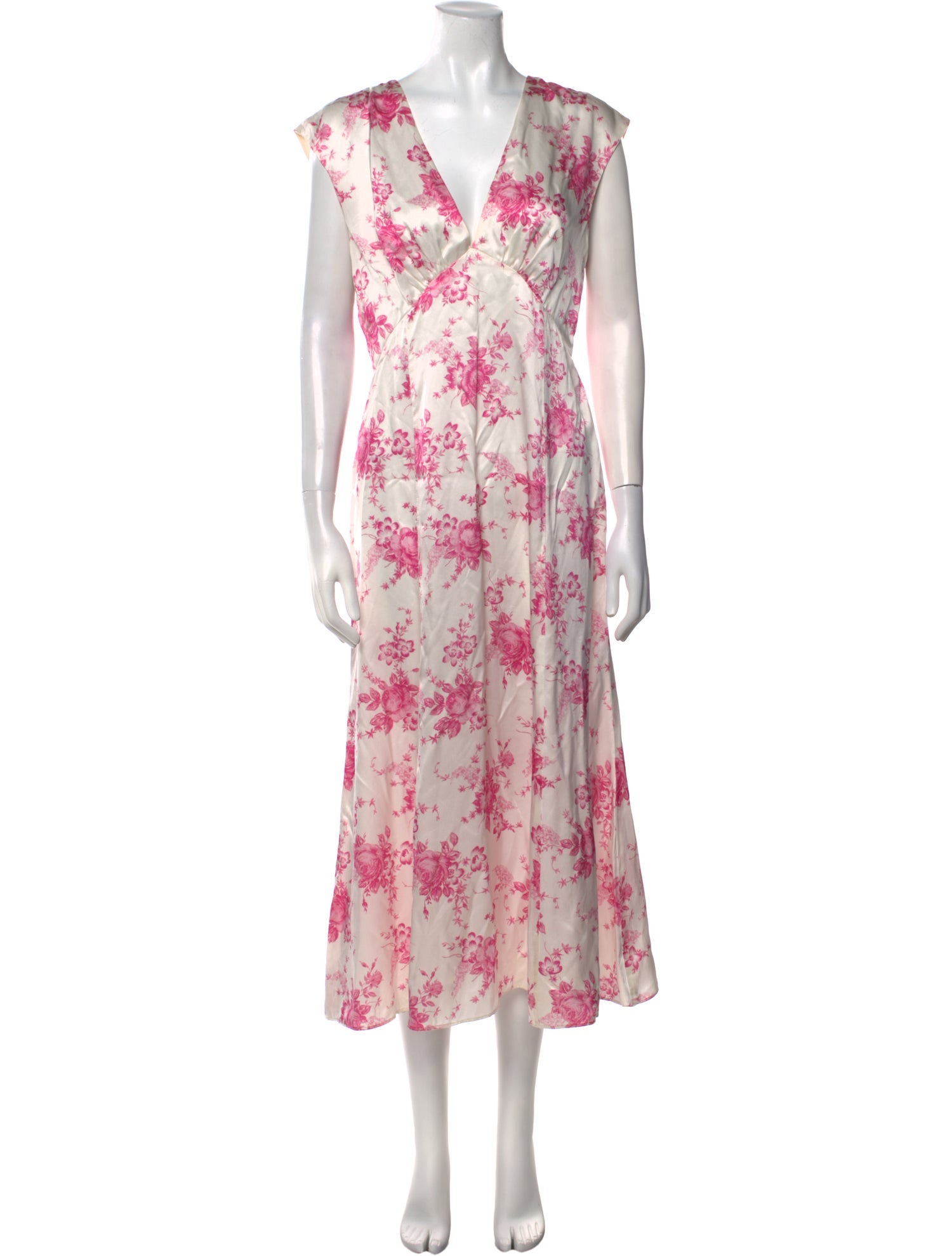 Les Rêveries Silk Long Dress