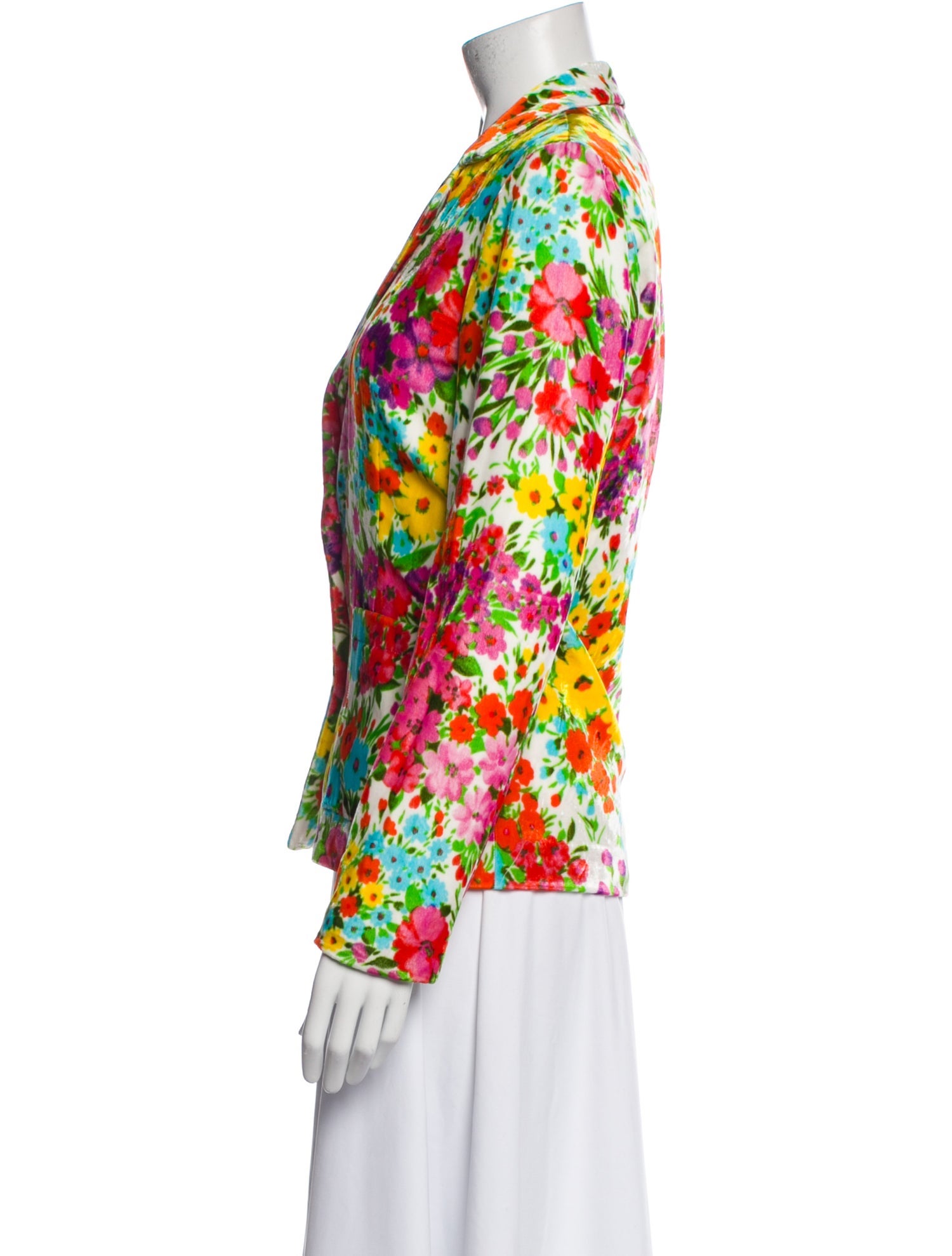 Les Rêveries Floral Print Blazer