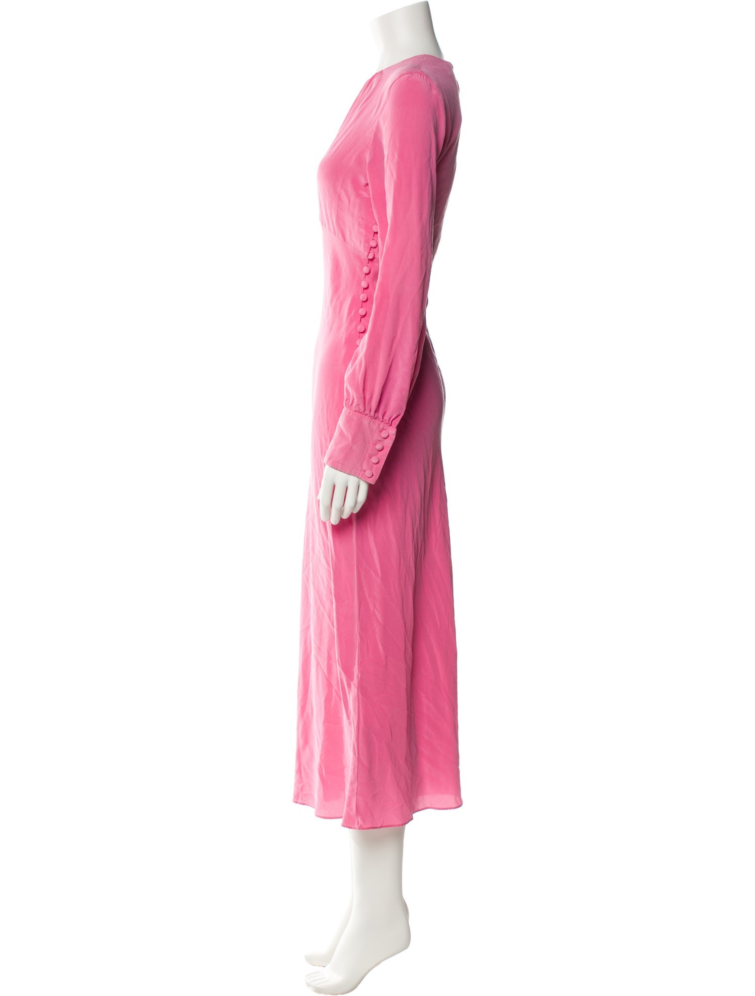 Les Rêveries Silk Long Dress