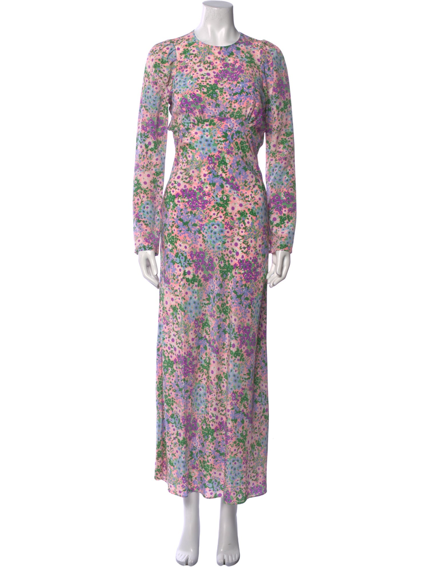 Les Rêveries Silk Long Dress