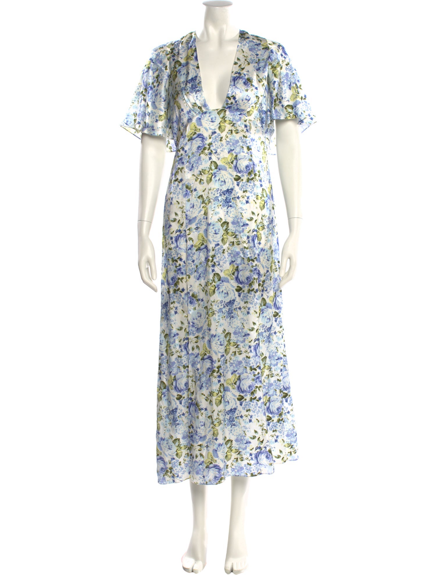 Les Rêveries Silk Long Dress