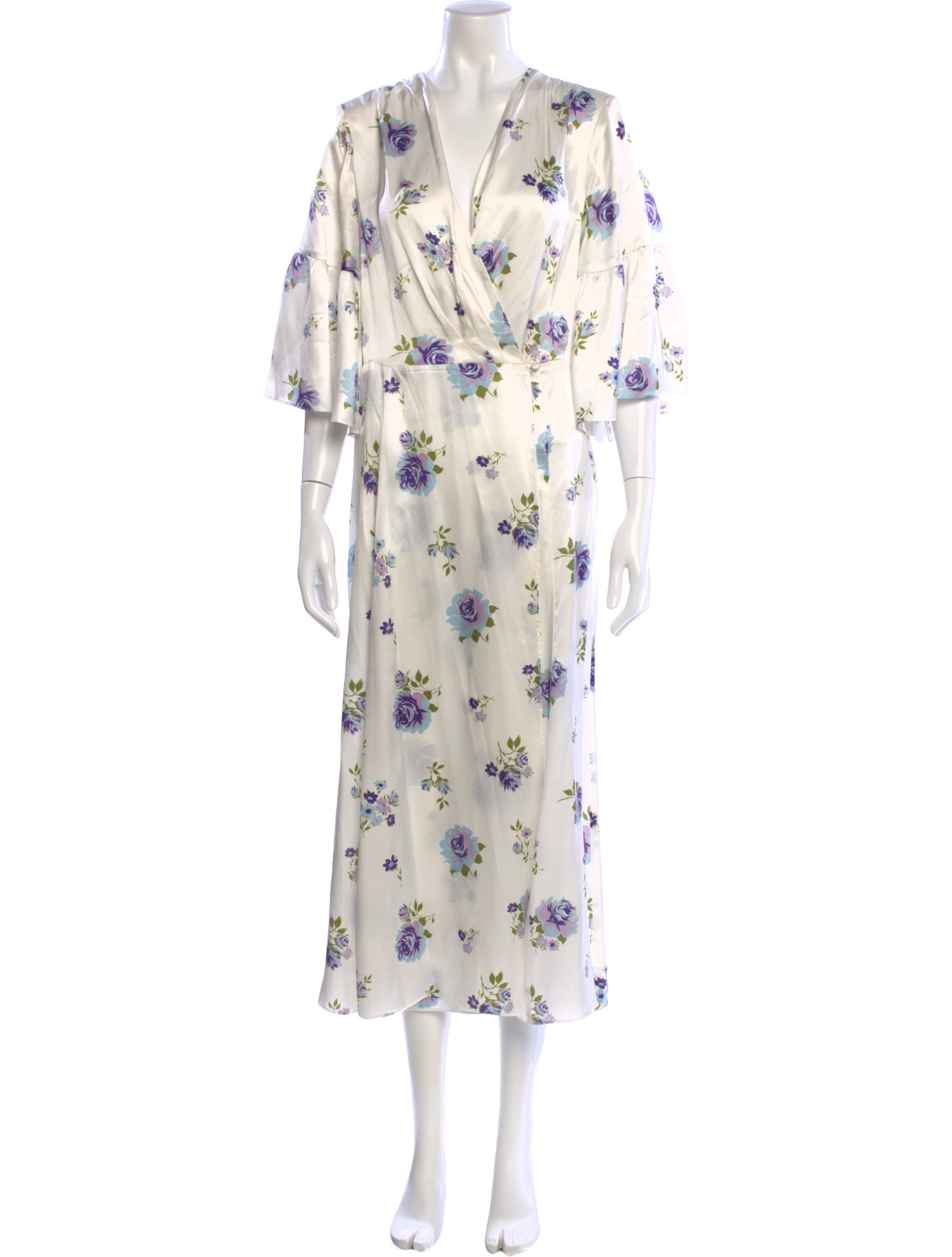 Les Rêveries Silk Long Dress